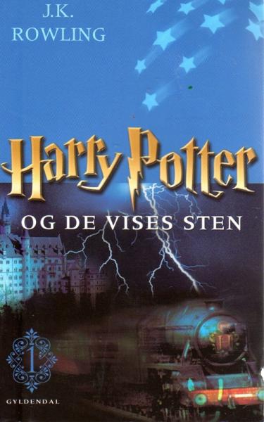 Harry Potter Og de vises sten - Taschenbuch dänisch - Stein der Weisen - 2004 - rares cover